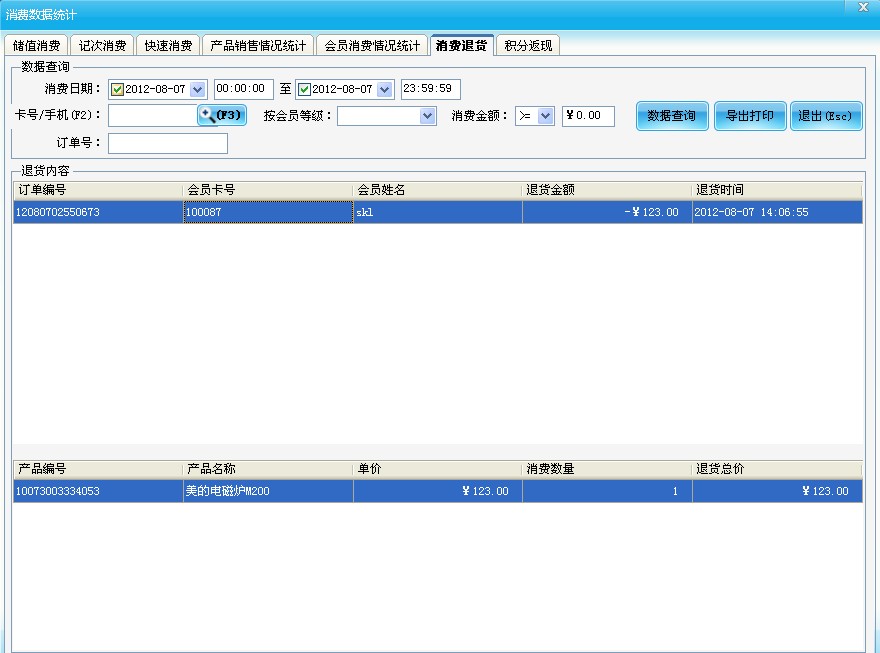 消費數(shù)據(jù)統(tǒng)計 消費數(shù)據(jù)統(tǒng)計